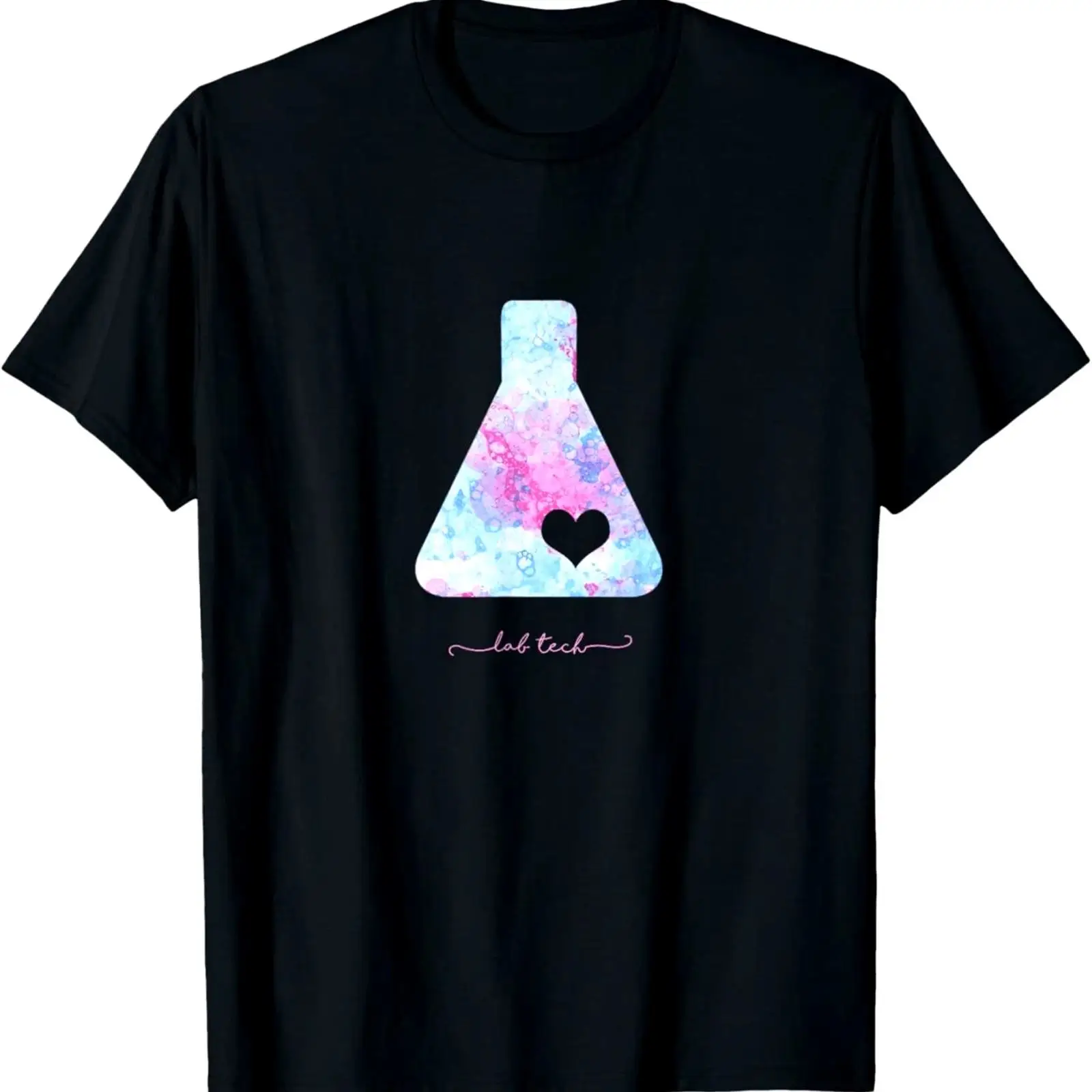 Medical Lab Tech - T-shirt Beaker with Heart pour technicien