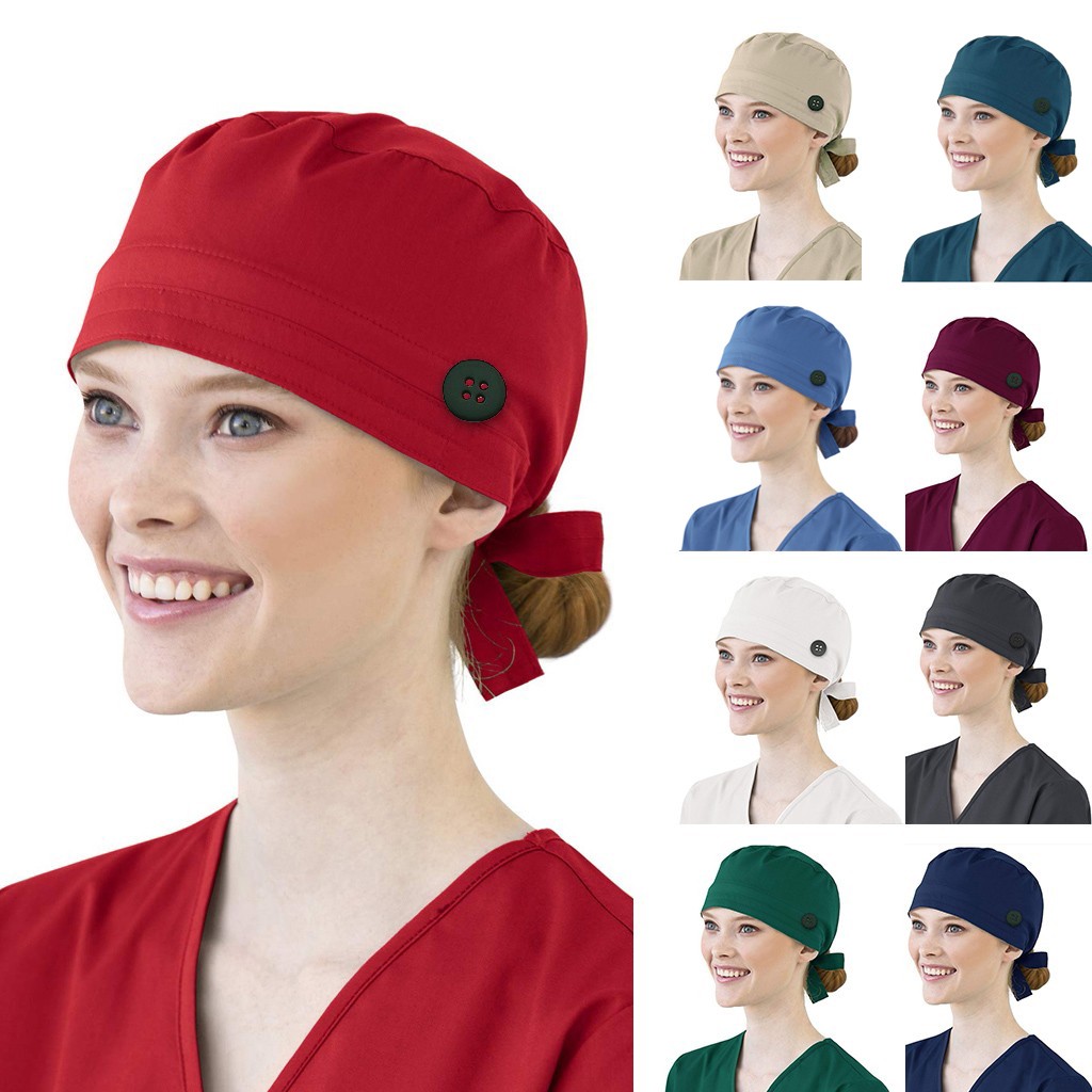 Medical Lab Tech - Casquettes de gommage de couleur unie