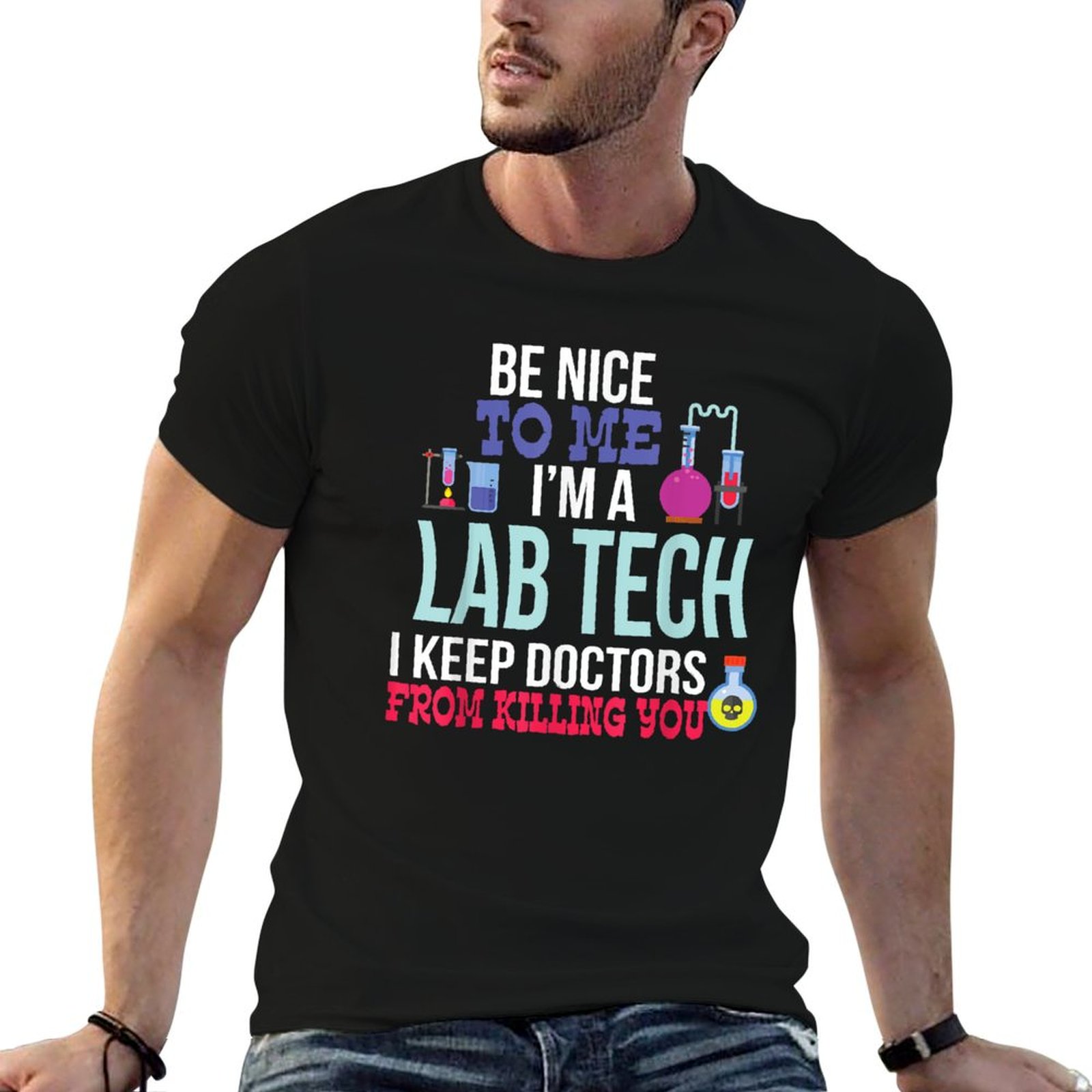 T-shirt drôle pour technicien  - Medical Lab Tech avis et prix