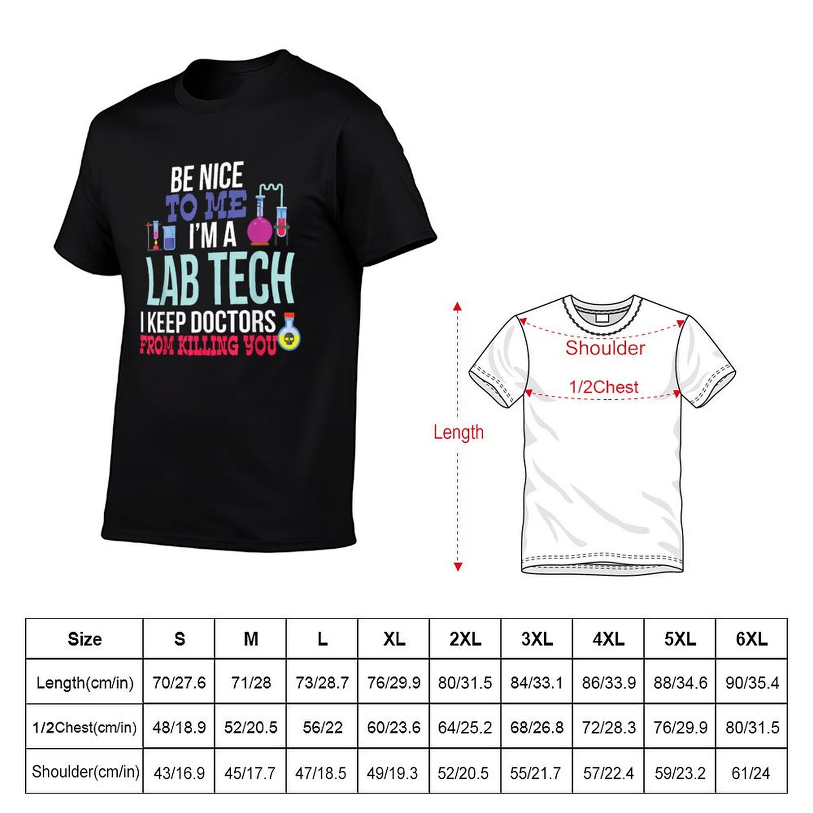 T-shirt drôle pour technicien  - Medical Lab Tech avis et prix