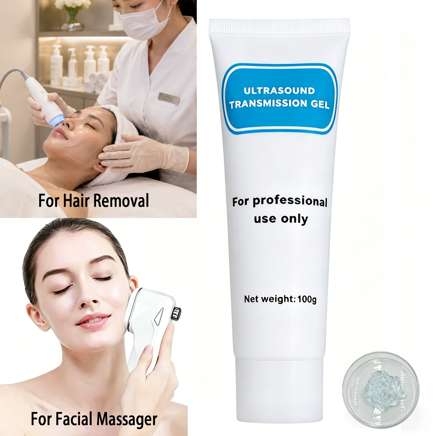 Gel lubrifiant pour épilation  - Medical Gel Ultrasound avis et prix